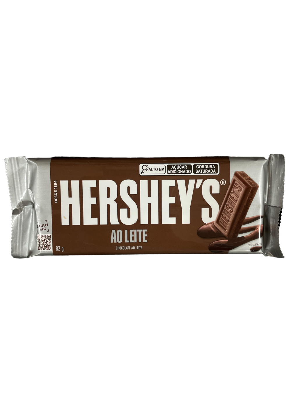 Barra de chocolate Hershey’s ao leite 