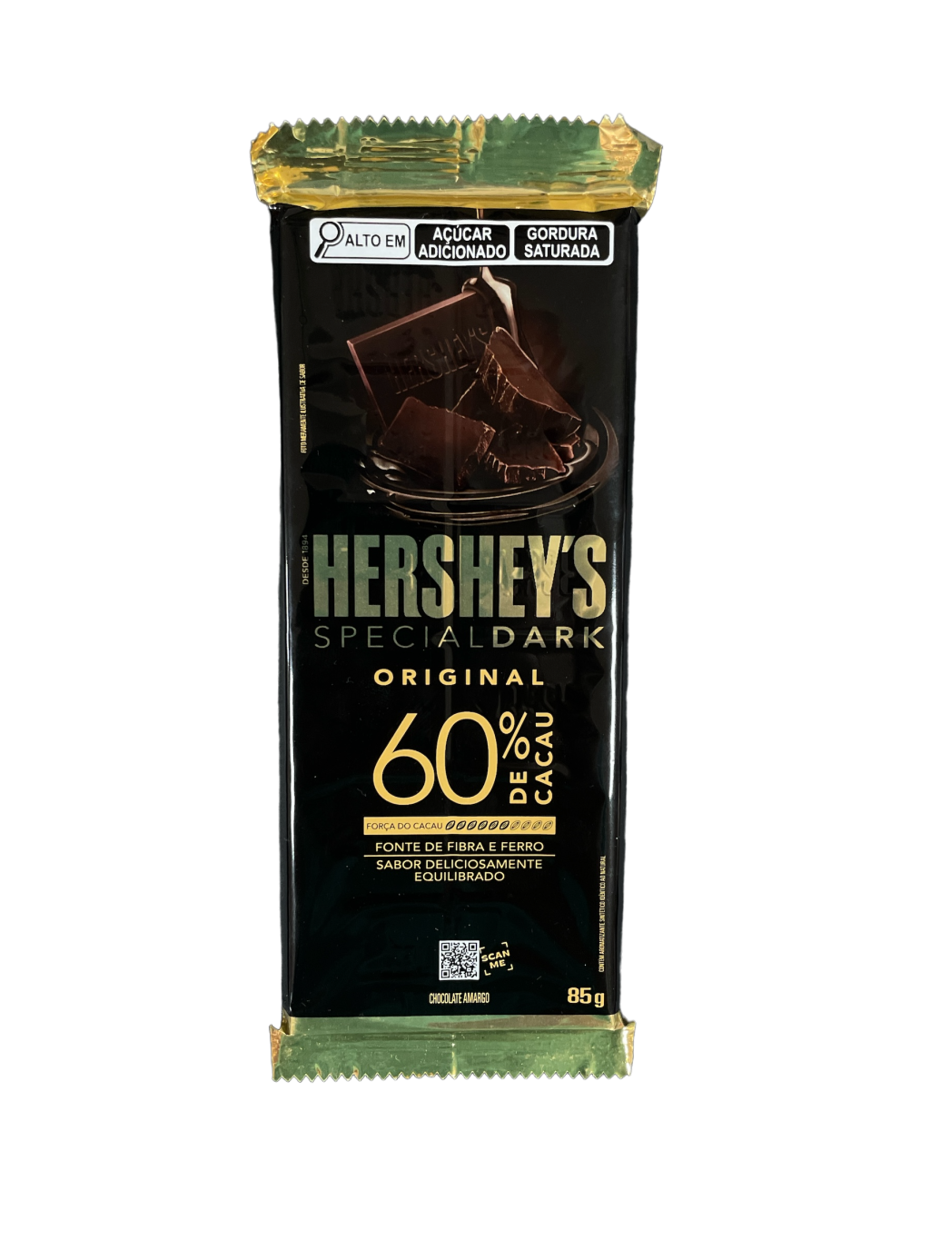 Barra de chocolate Hershey’s 60% original 