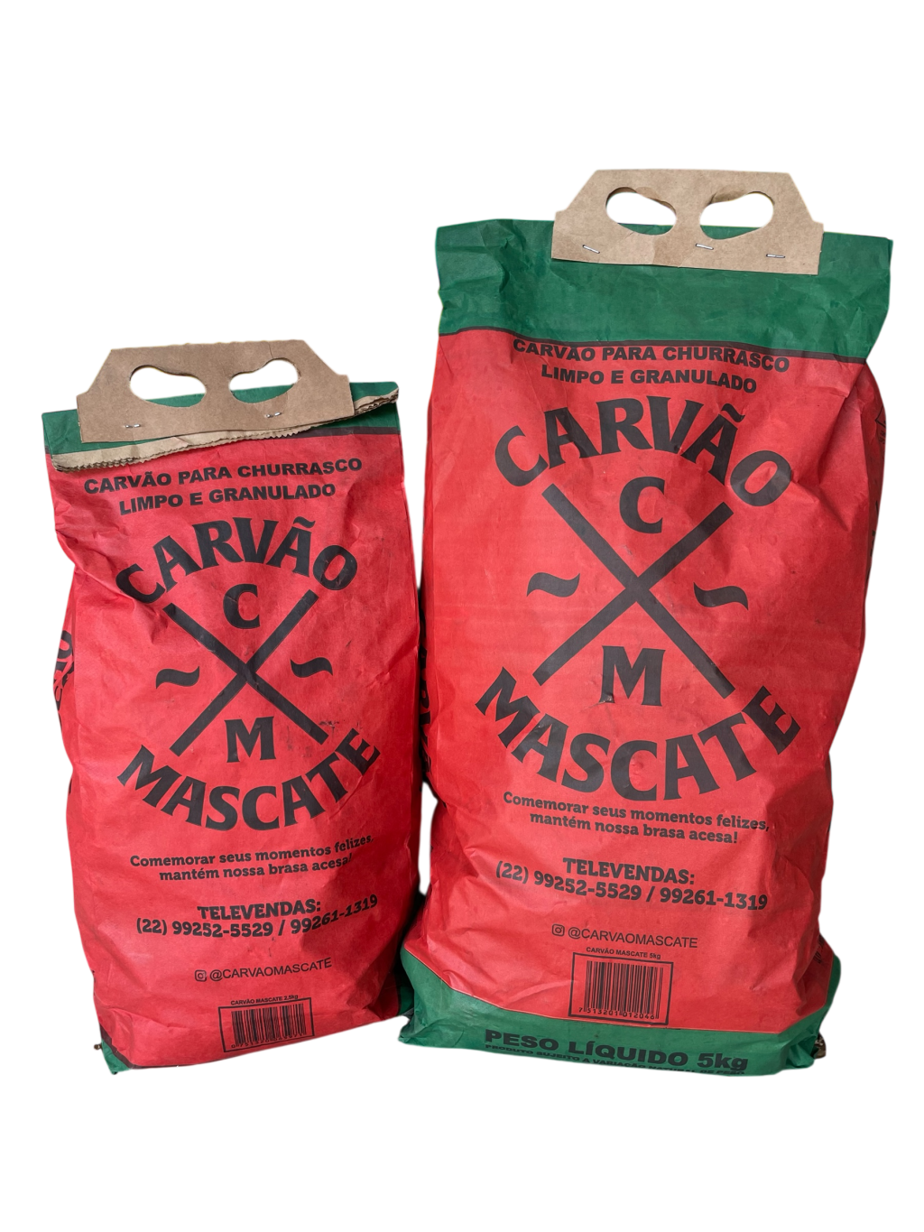Saco de carvão Mascate 5kg 
