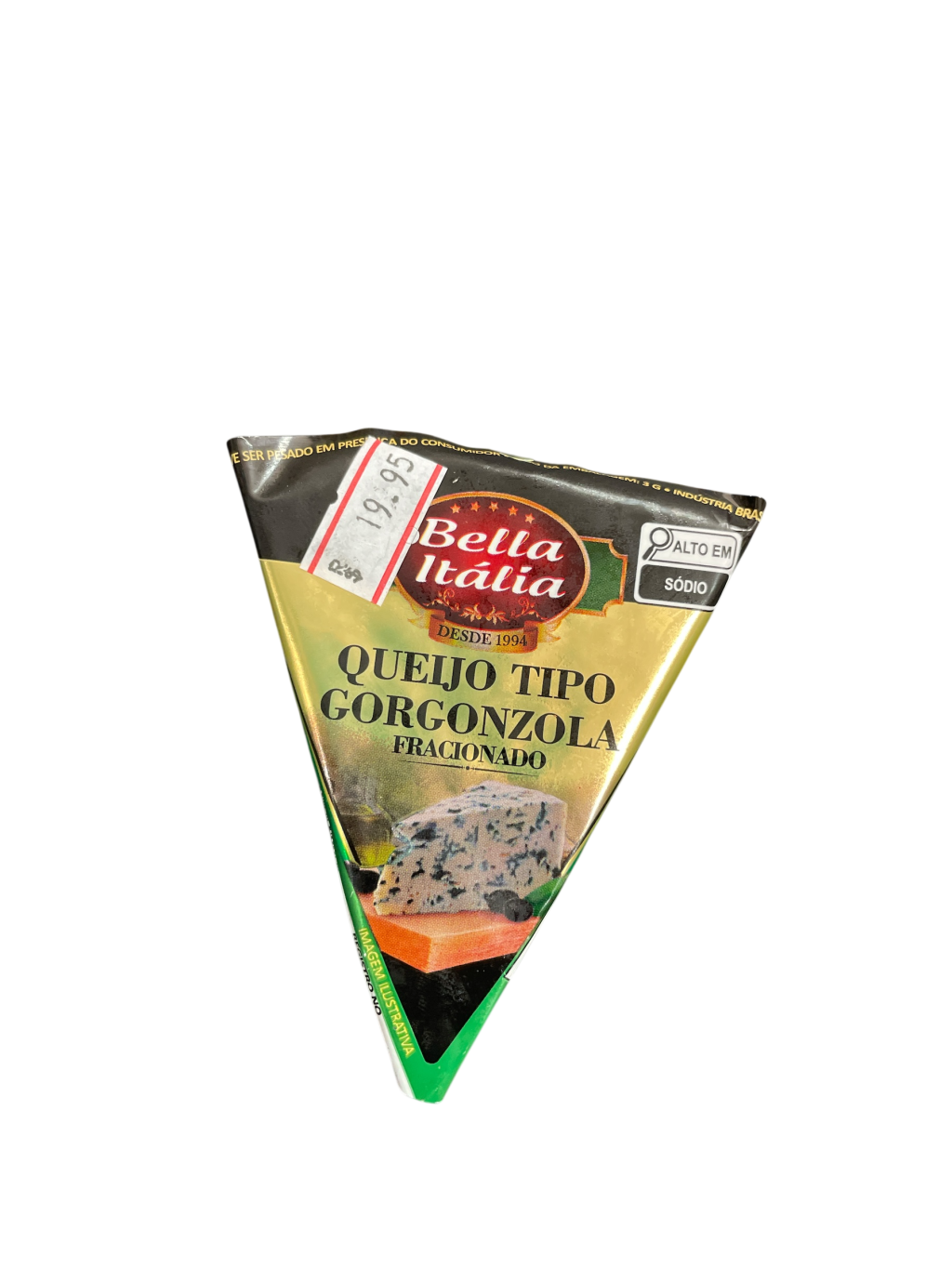 Queijo tipo gorgonzola 