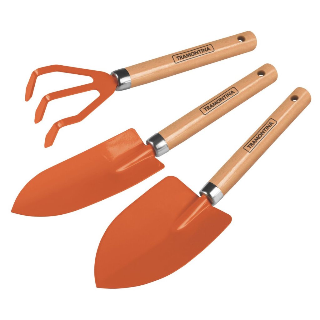 CONJUNTO JARDINAGEM 3PCS 78102/801 TRAMONTINA