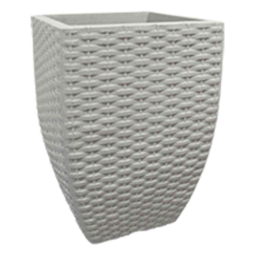 VASO 30CM QUADRADO VIME CIMENTO JVQVC30 JAPI