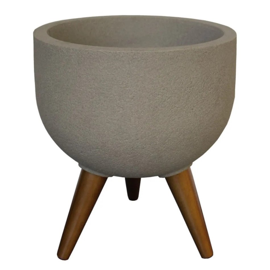 VASO 33CM DECORE REDONDO MARMORE JVRDR33 JAPI