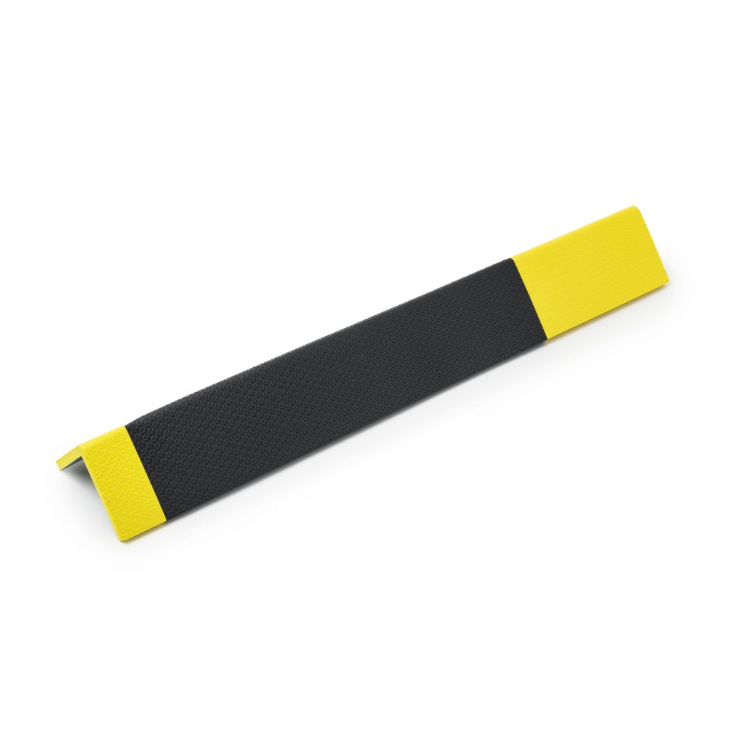 CANTONEIRA PARA ESTACIONAMENTO 75CM PRETO/AMARELO BEMFIXA