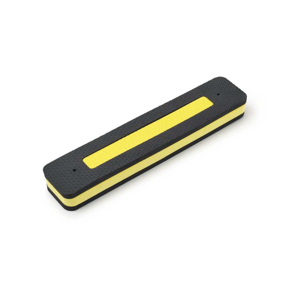 PROTETOR PARA CHOQUE 40X8CM PRETO/AMARELO 2PC BEMFIXA