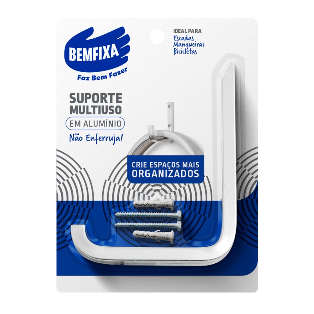 SUPORTE MULTIUSO N03 ALUM BEMFIXA