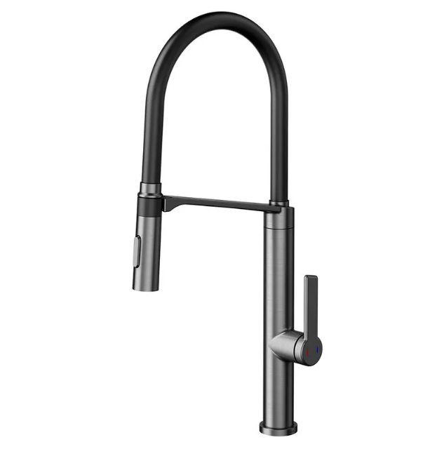 MISTURADOR MONOCOMANDO COZINHA MESA  DOCOL GRAFITE PRETA DOCOL +