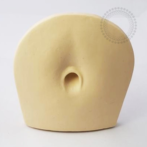 EP19 Expositor Umbigo Silicone Bege	