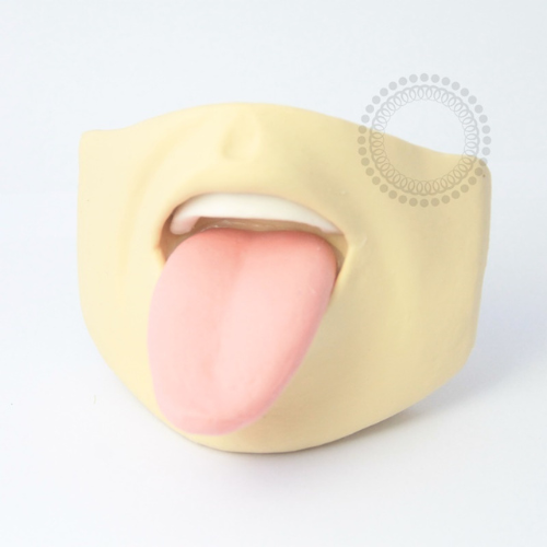 EP22 Expositor Boca com Lingua de Silicone	
