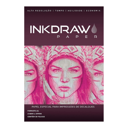 Papel inkdraw paper a4 - 50fls