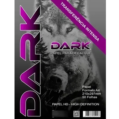 Papel high definition dark stencil - 50fls