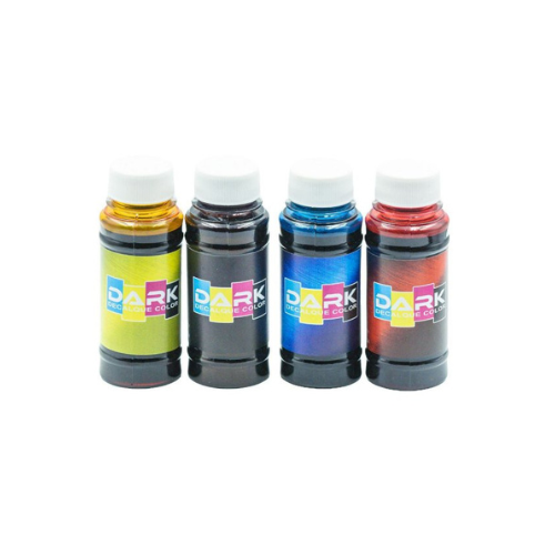 Kit tinta decalque dark stencil - 80ml