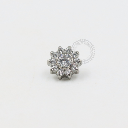 TN293 Topo Titânio F-136 - Zircônia Cristal