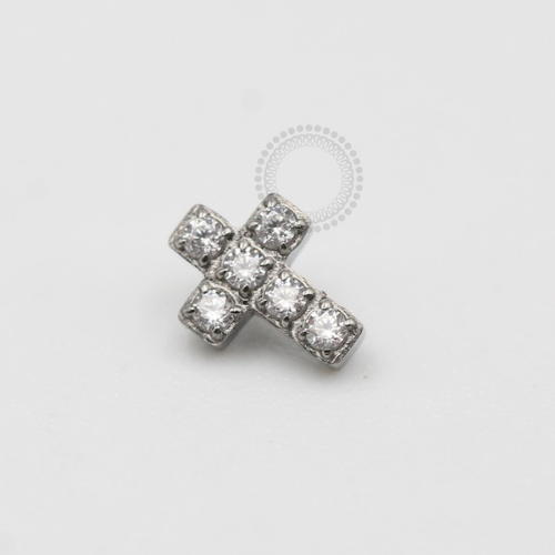 TN452 Topo Titânio F-136 - Zircônia Cristal