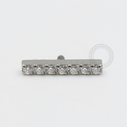 TN487-1 Topo Titânio F-136 - Zircônia Cristal
