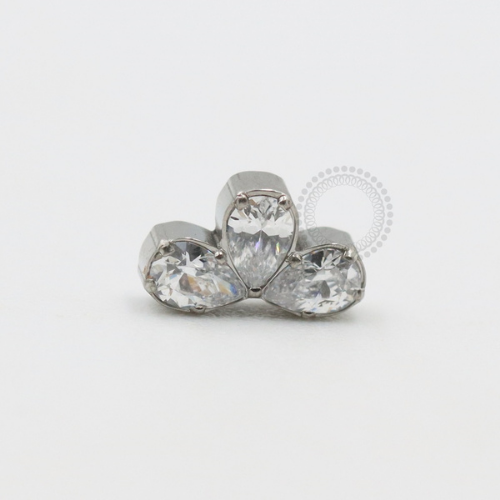 TN519 Topo Titânio F-136 - Zircônia Cristal	