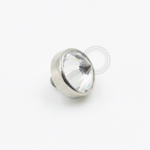 TN653 Topo Titânio F-136 - Zircônia Cristal