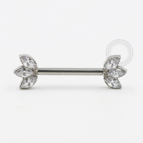 TN1125 Nipple Titânio F-136 - Zircônia Cristal
