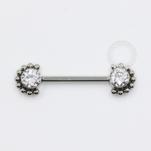 TN1040 Nipple Titânio F-136 - Zircônia Cristal