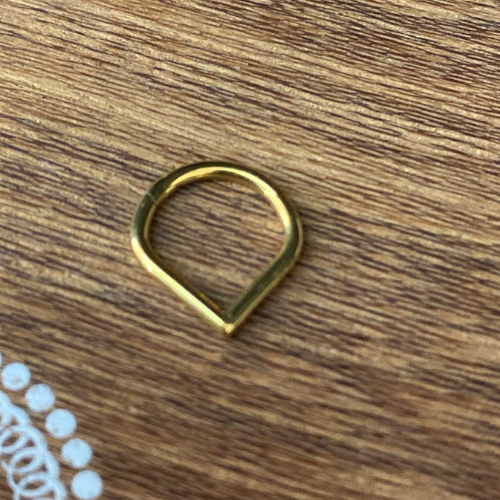 PC00 Segmento Aço PVD Gold