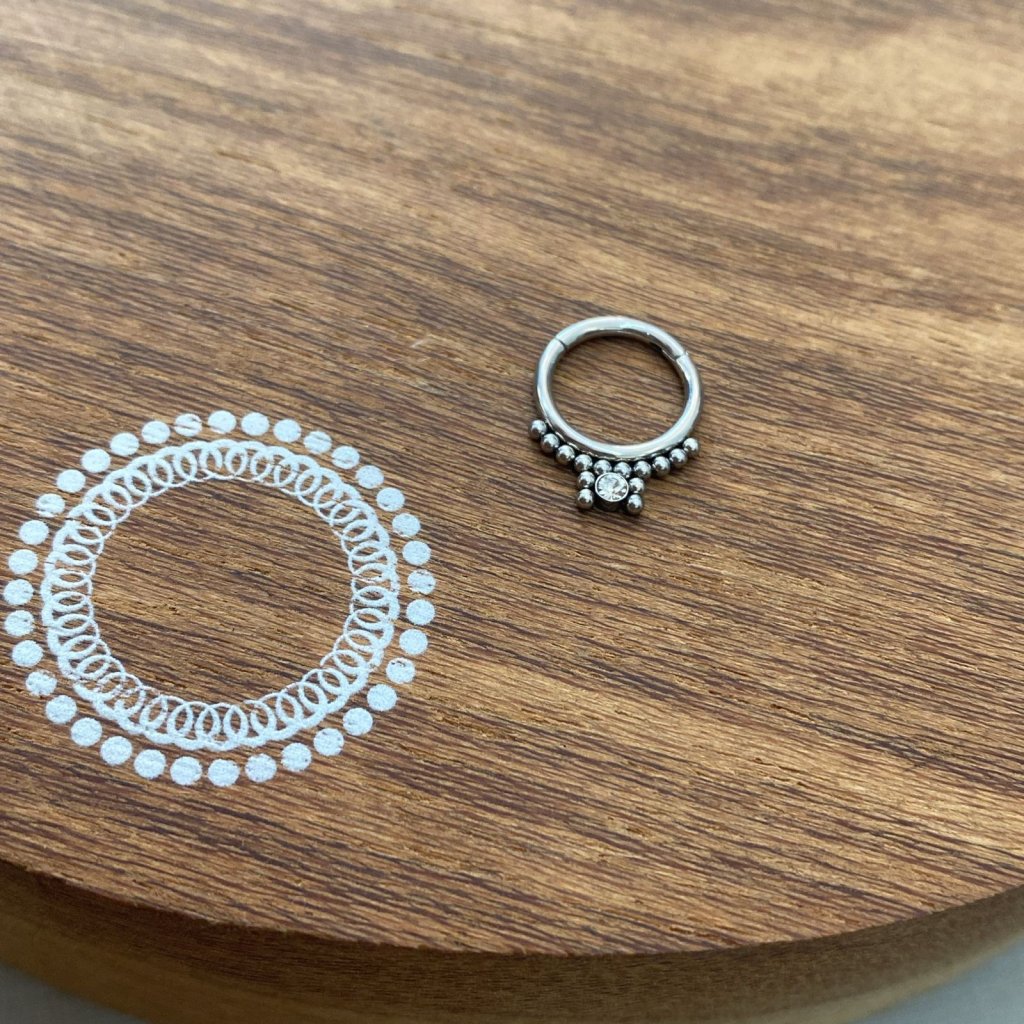 PJ0015PO Segmento Aço 316L - Zircônia Cristal