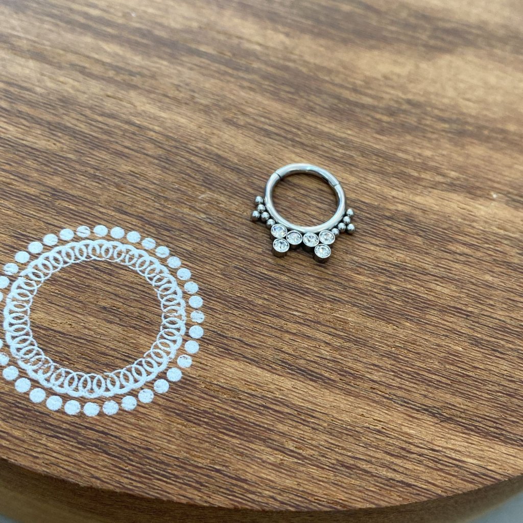 PJ0016PO Segmento Aço 316L - Zircônia Cristal