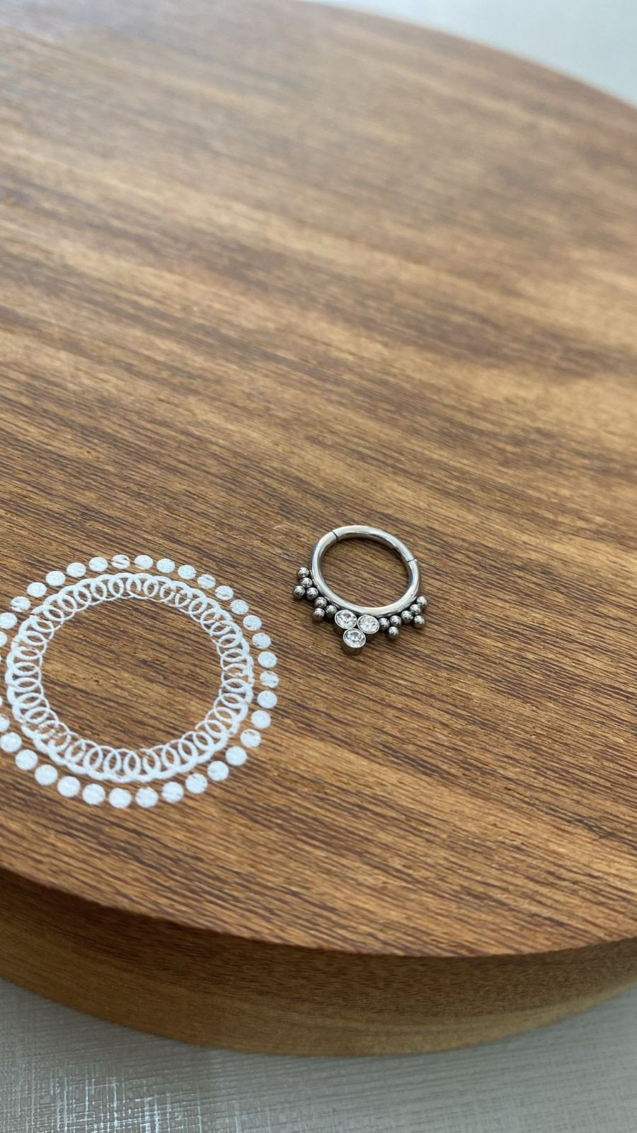 PJ0020PO Segmento Aço 316L - Zircônia Cristal