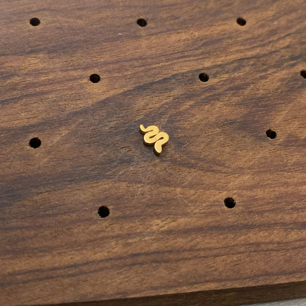 PL00 Microbell Aço PVD Gold - Zircônia Cristal
