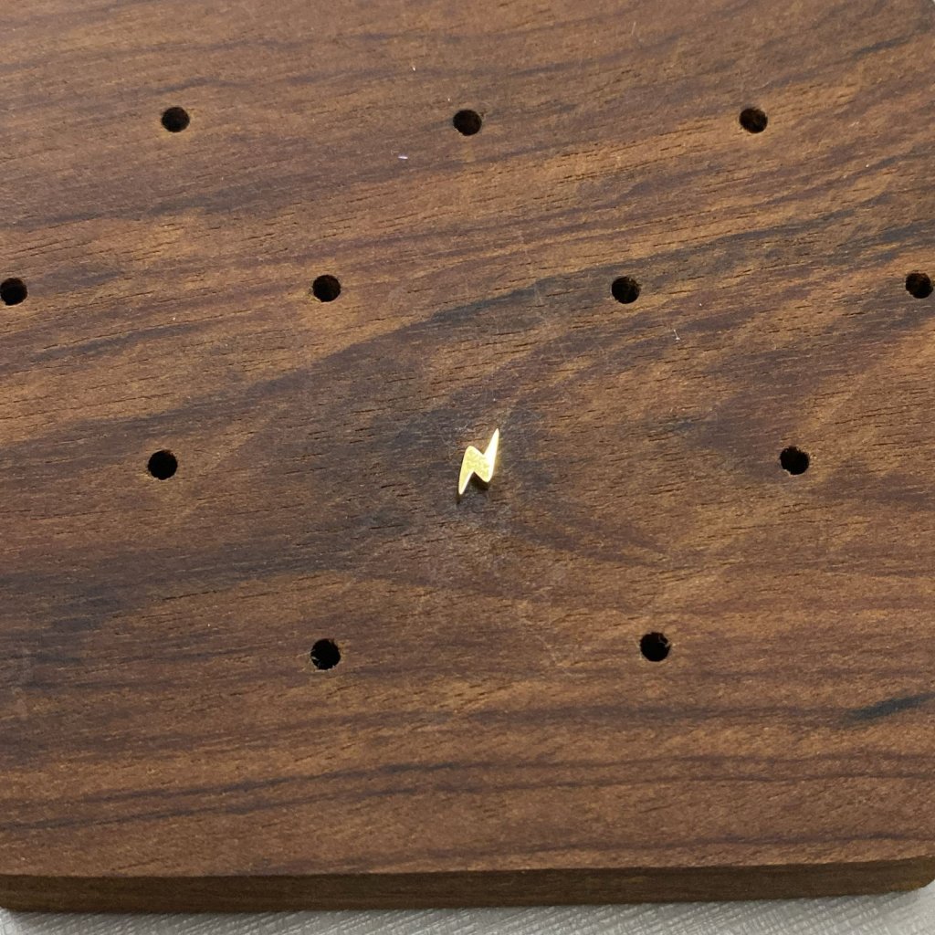 PL0025GO Microbell Aço PVD Gold 