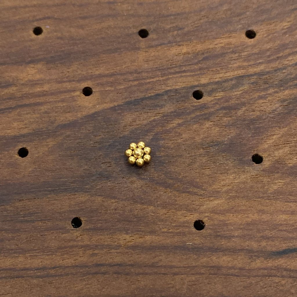PN0025GO Microbell Aço PVD Gold 
