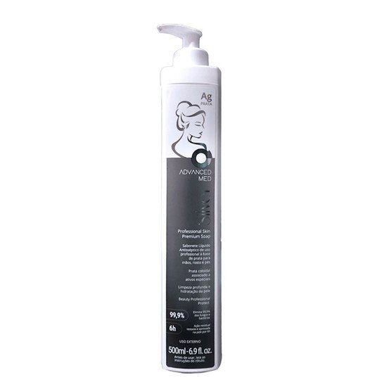 SABONETE LÍQUIDO  ADVANCED SILVER MED 500ML