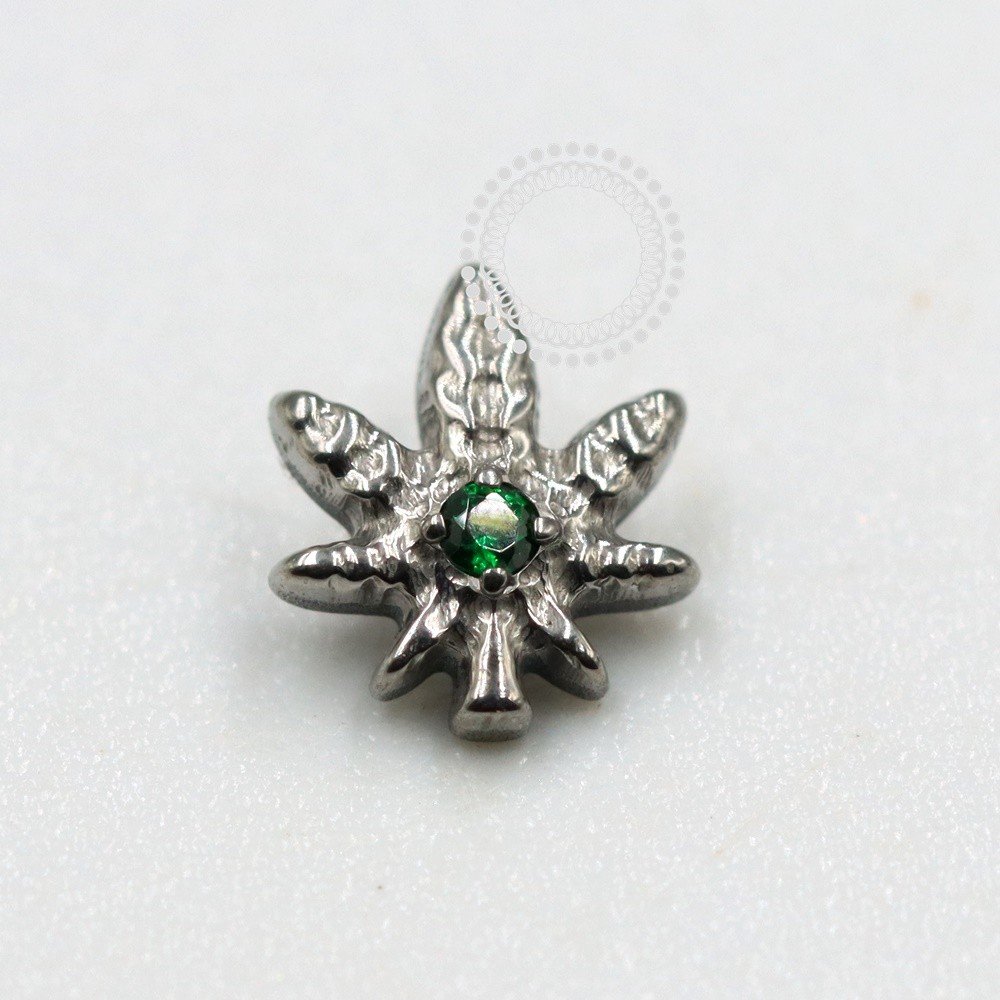 TN1104 Topo Titânio F-136 - Zircônia Verde Esmeralda