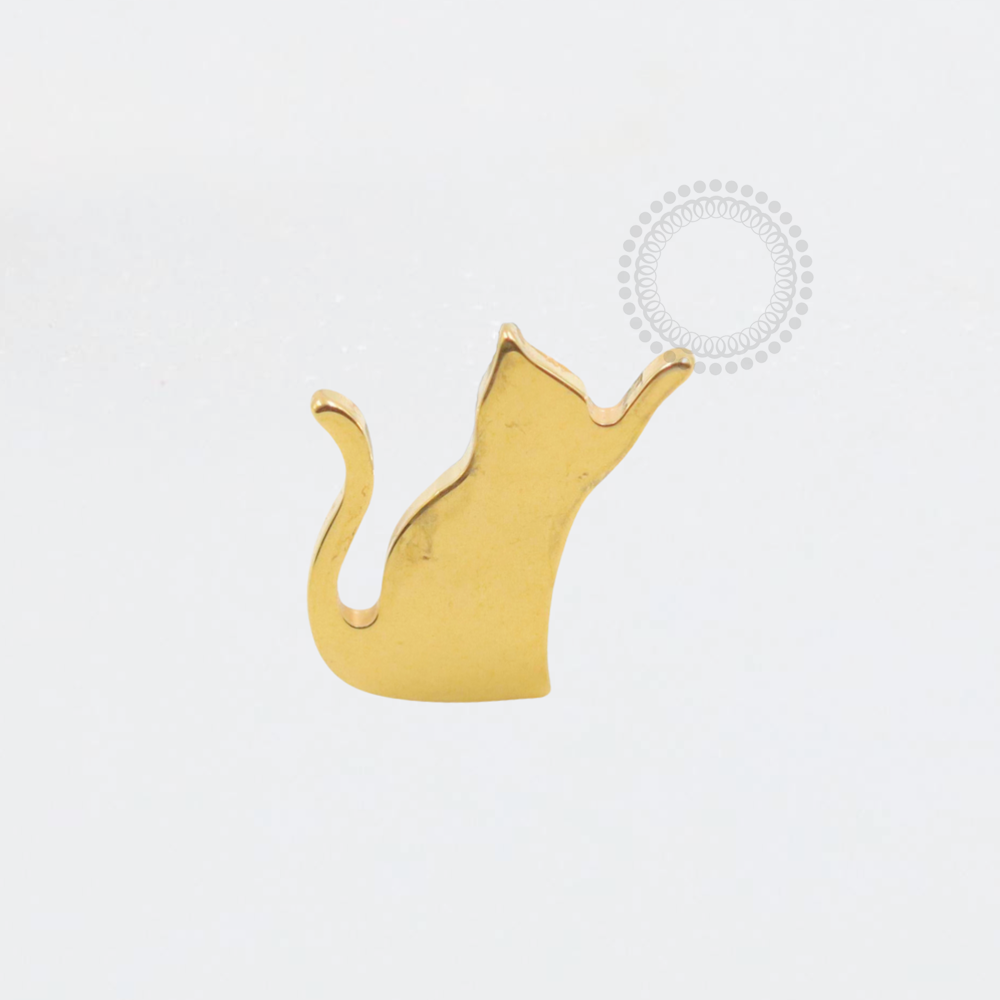 TN862 Topo Gato - Titanio PVD Gold