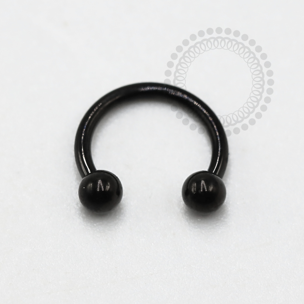 TN1188 Ferradura Titânio PVD Black 