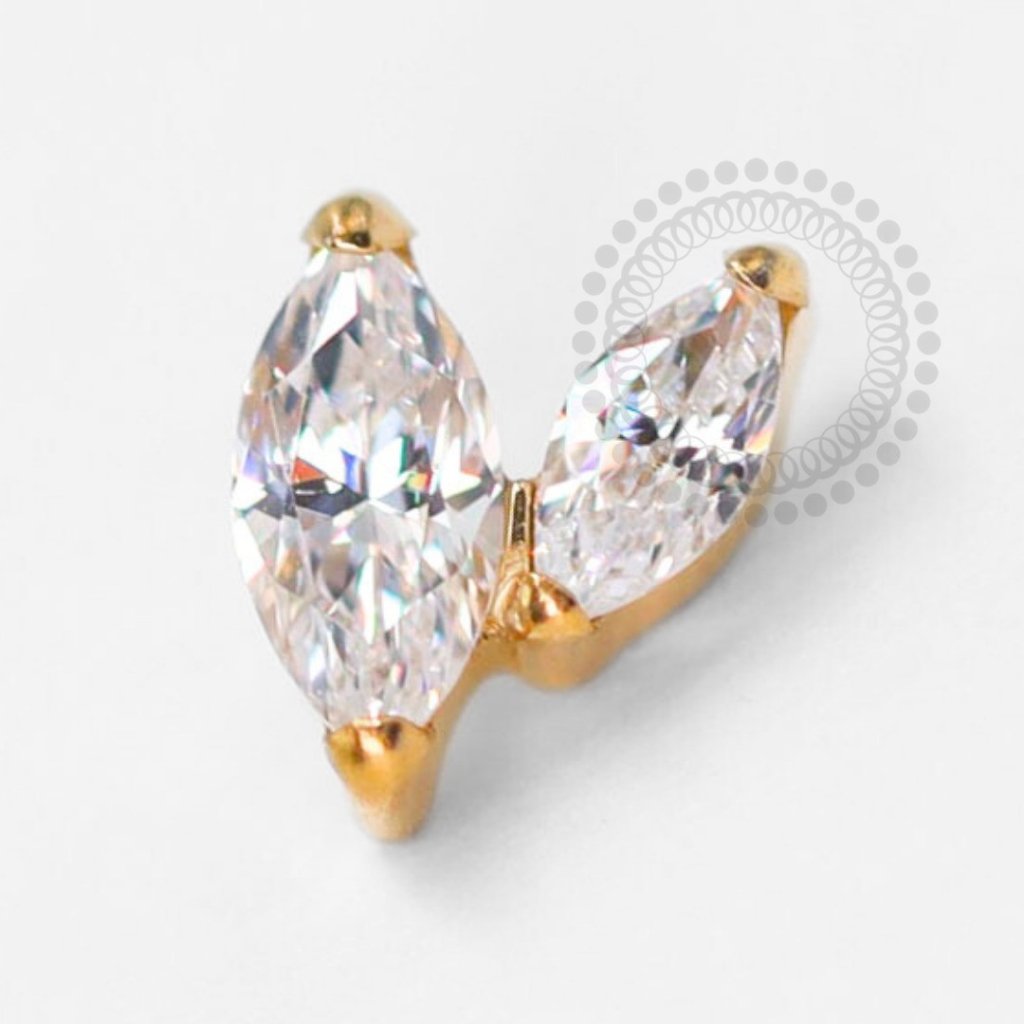 TN1441 Topo Titânio PVD Gold - Zircônia  