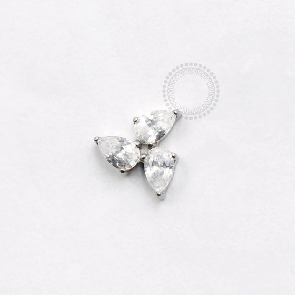 TN835 Topo Titânio F-136 - Zircônia Cristal