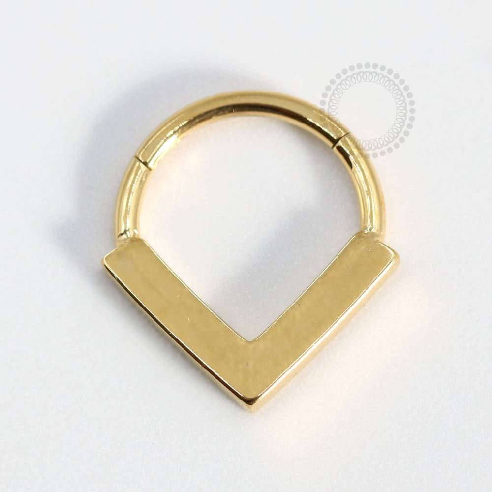 TN718 Segmento Titânio PVD Gold