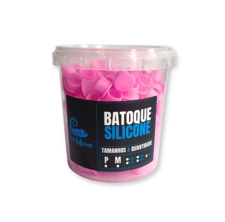 Batoque Ink Move Silicone Rosa 