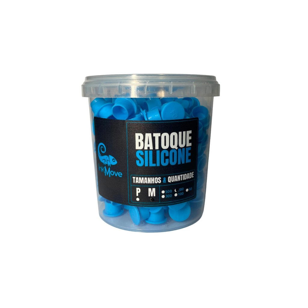 Batoque Ink Move Silicone - Azul 