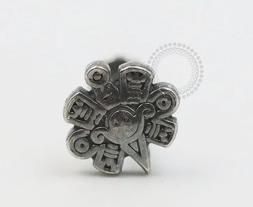PR22 Labret Asteca Prata 925 Haste Titânio