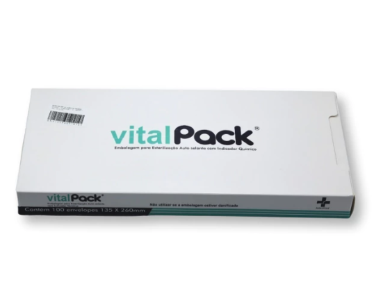 ENVELOPE ESTERELIZAÇÃO AUTOSELANTE C/100UN - VITALPACK