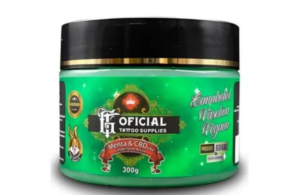 Vaselina GT Menta e CBD - 300g