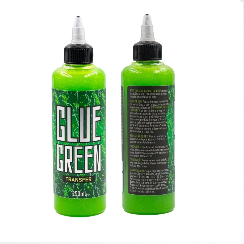 Transfer para decalque Glue Green Artefato - 250ml