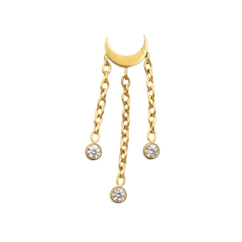 LUA COM CORRENTE E PONTO DE LUZ 