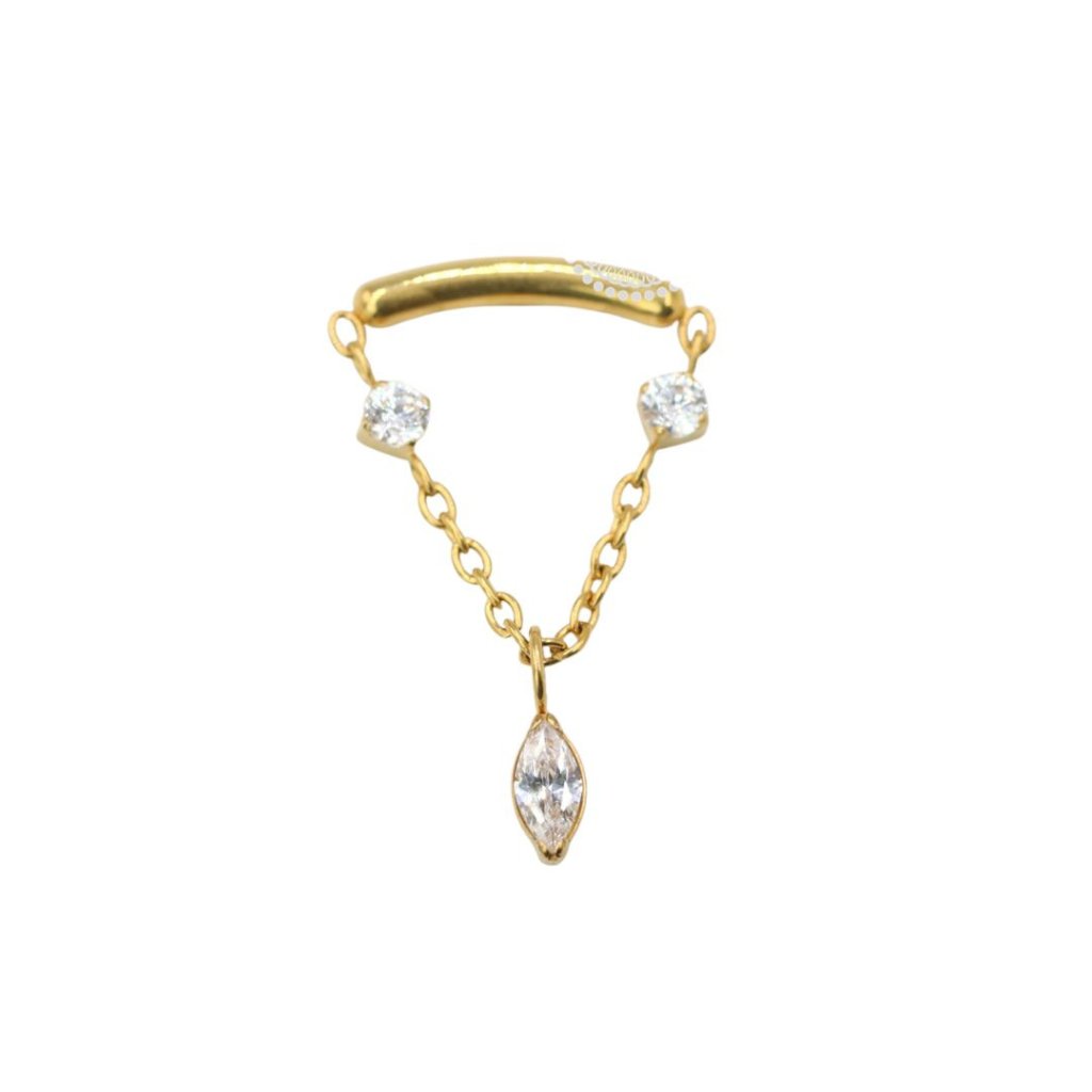 TOPO COM CORRENTE COM ZIRCONIA