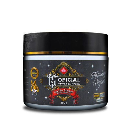 Manteiga GT carvão ativo - 300g