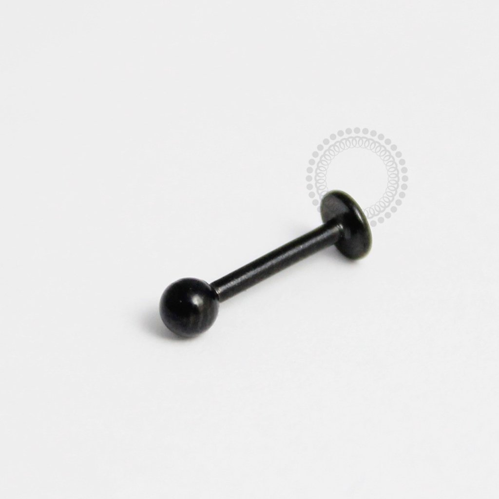 PVD01 Labret Aço Black 