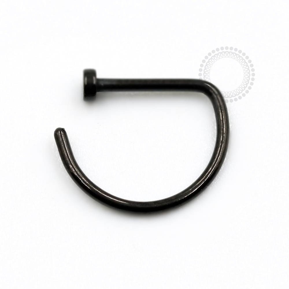 PVD95 D Ring Aço Black 