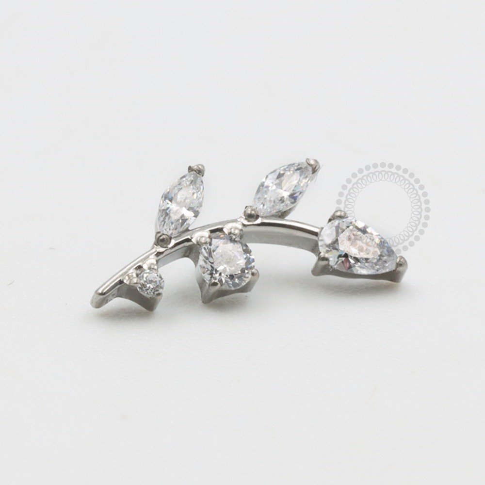 TN557 Zirconia Cubica Cristal