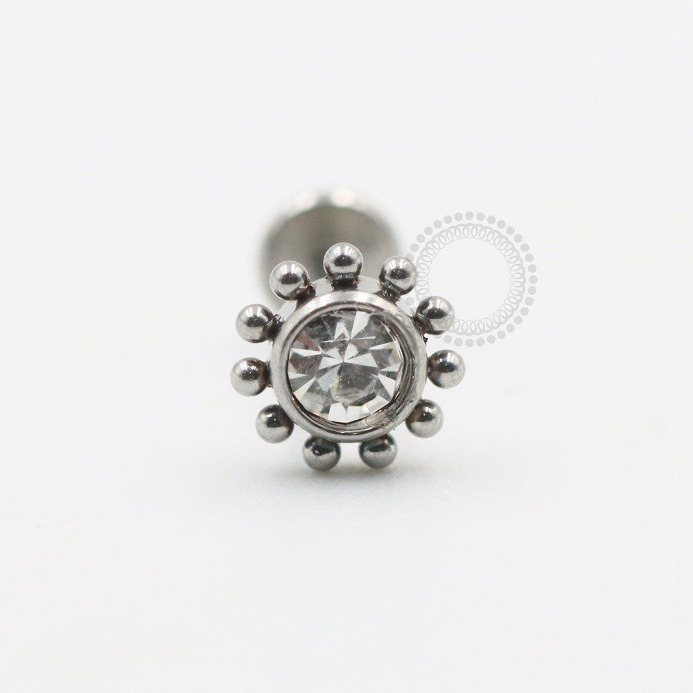 PB84  Strass Cristal 